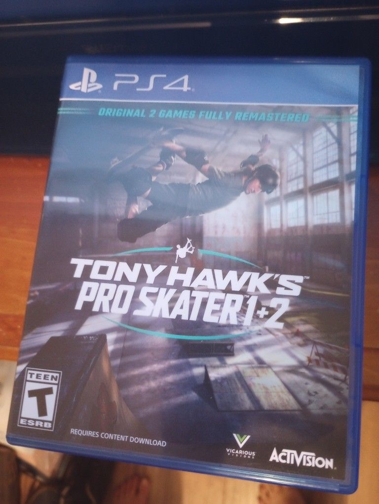 Tony Hawk Pro Skater 1&2, PS4