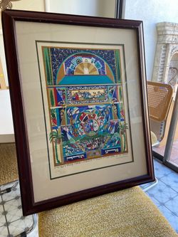 Limited edition Serigraph by Raphael Abecassi