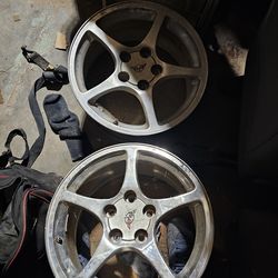 Rear c5 corvette rims