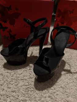 6 INCH SEXY BLACK PLEASERS