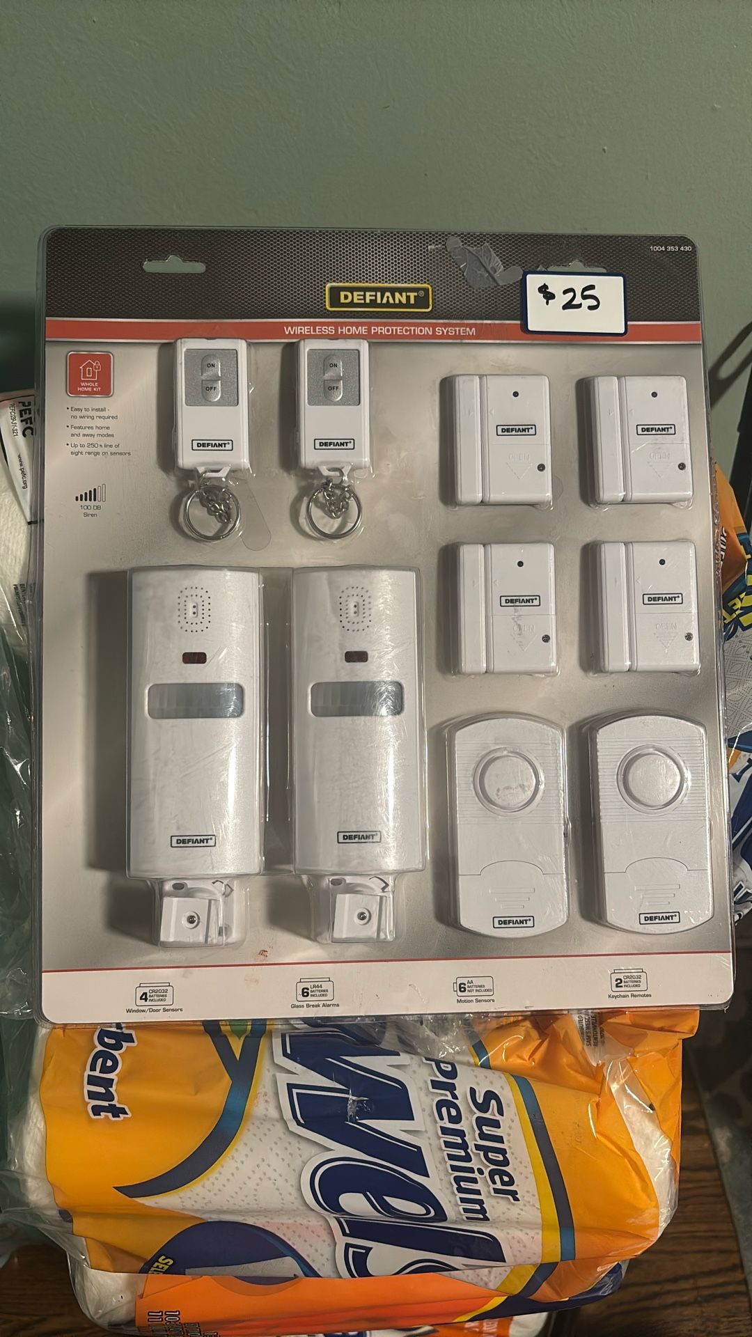 window and door security system