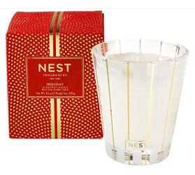 NIB Two Nest Holiday Candles - Qty 2