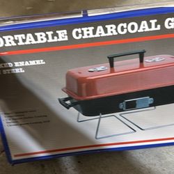 Portable Charcoal Grill Table Top