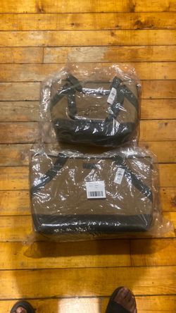 LL Bean Insulated Waxed-Canvas Tote