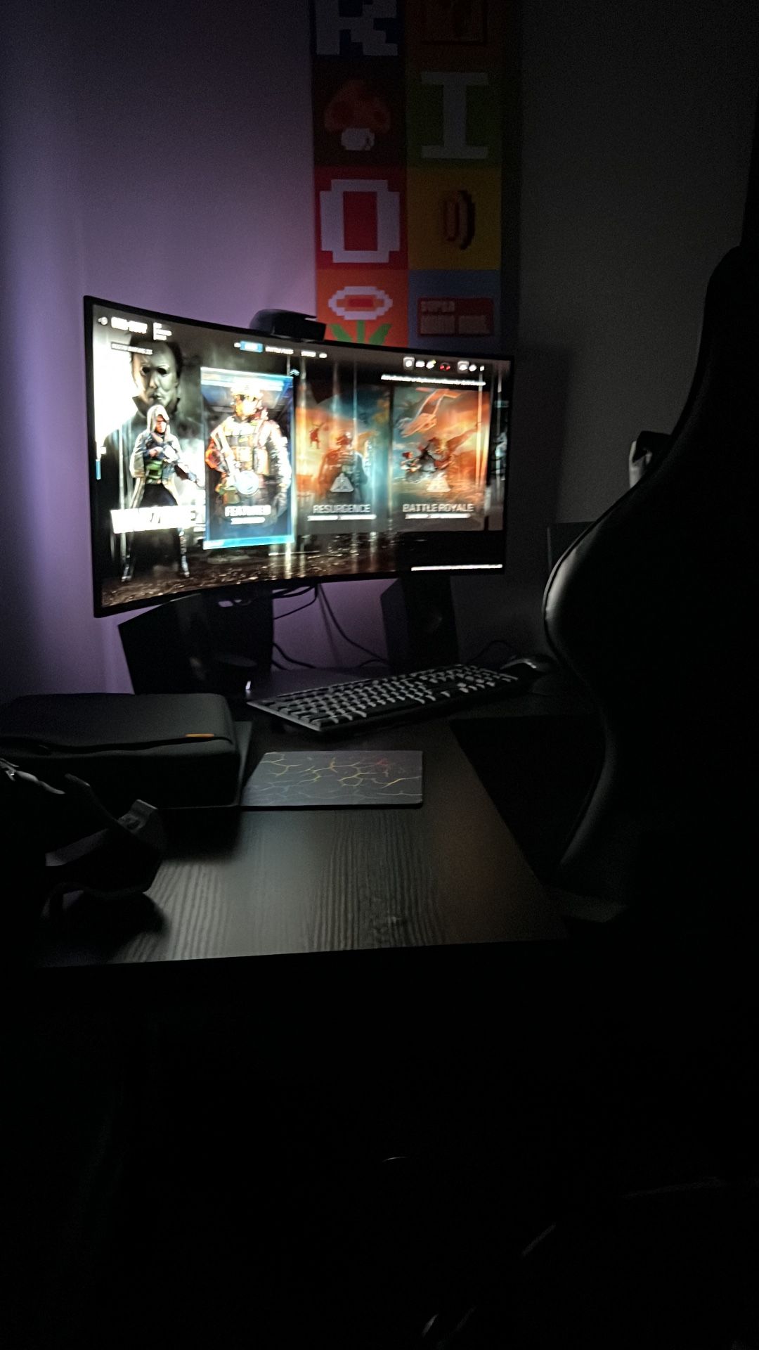 LG LG UltraGear 34" OLED Curved WQHD 240Hz 0.03ms FreeSync and NVIDIA G-SYNC Compatible Gaming Monitor with HDR400 - Black