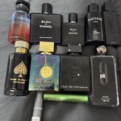 Assortment Of Various Niche Colognes