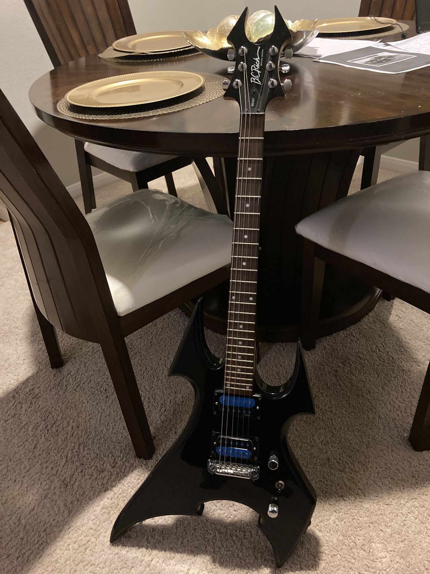 For sale is a B.C. Rich Beast Electric Guitar