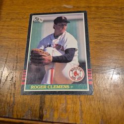 Rodgers Clemens Rookie Card !!!
