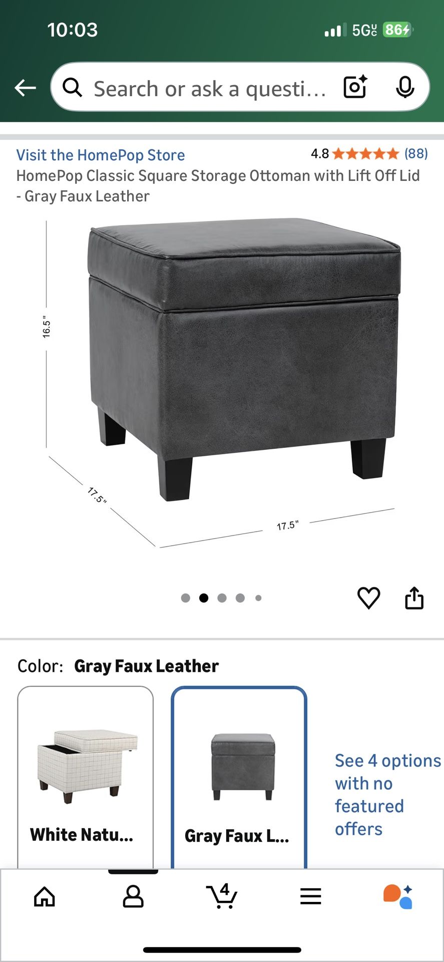 Ottoman Set-funds Needed