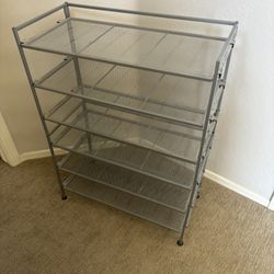 Metal Shoe Rack Storage Organization 