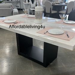 Genuine Marble Dining Table Brand New In Box