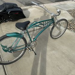 Custom Chopper Frame Bike