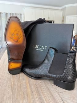 Lucent chelsea python black s11 x1