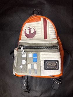 Loungefly Star Wars Rebel Cosplay Mini Backpack Heart Logo
