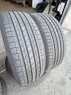 2 Used 235/55/18 Toyo open country Tires