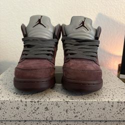 Burgundy Air Jordan 5