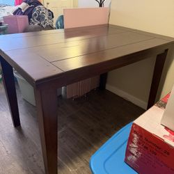 Solid Wood Extendable Kitchen Table