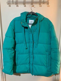 GAP Aqua ColdControl Max Puffer Jacket Size Small