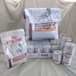 Royal Canin Gastrointestinal low fat dog food 