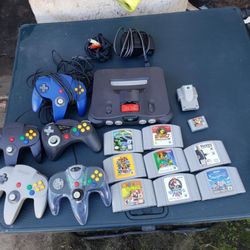 $175! 0 Games. 1 Control & Come red Graphics Card Expansion. $30! Per Game x 8 $240! $25 extra control x 5 is more $350! Lowest Nintendo N64 N 64