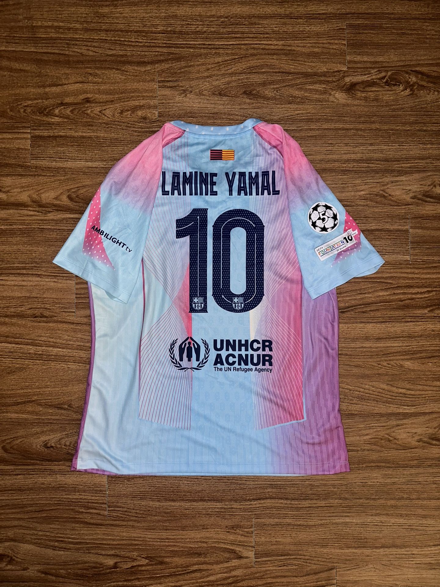 Lamine Yamal アウェイパズル】FCバルセロナ 25-26 アウェイ 半袖