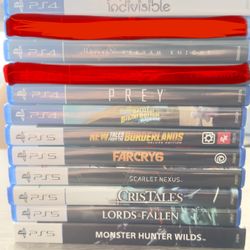 Ps4/ps5 games (read description)/(price of each games in description)