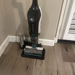 BISSELL CrossWave Cordless Max All in One Wet-Dry Vacuum Cleaner and Mop for Hard Floors and Area Rugs