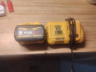 DeWalt 20/60 volt battery and charger