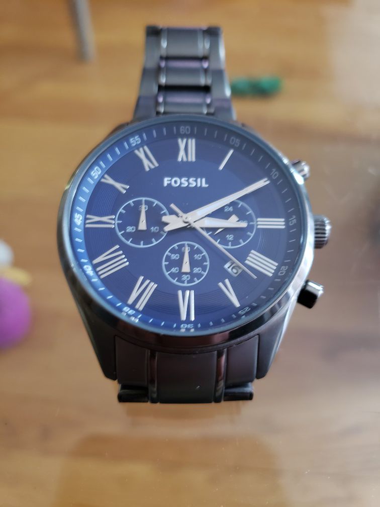Fossil chronograph watch