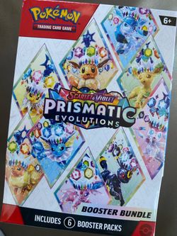 Pokémon Prismatic Evolutions Booster Bundle
