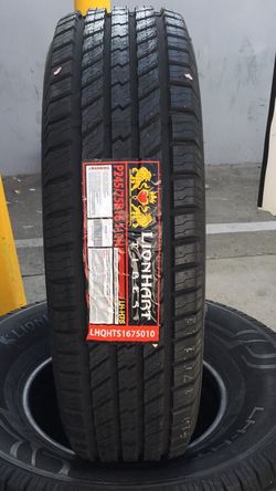 BRAND NEW P245/75/16 LIONHART LH-HTS TIRES!!!!!