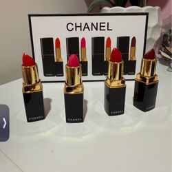 Chanel 4 Piece Lip Set 
