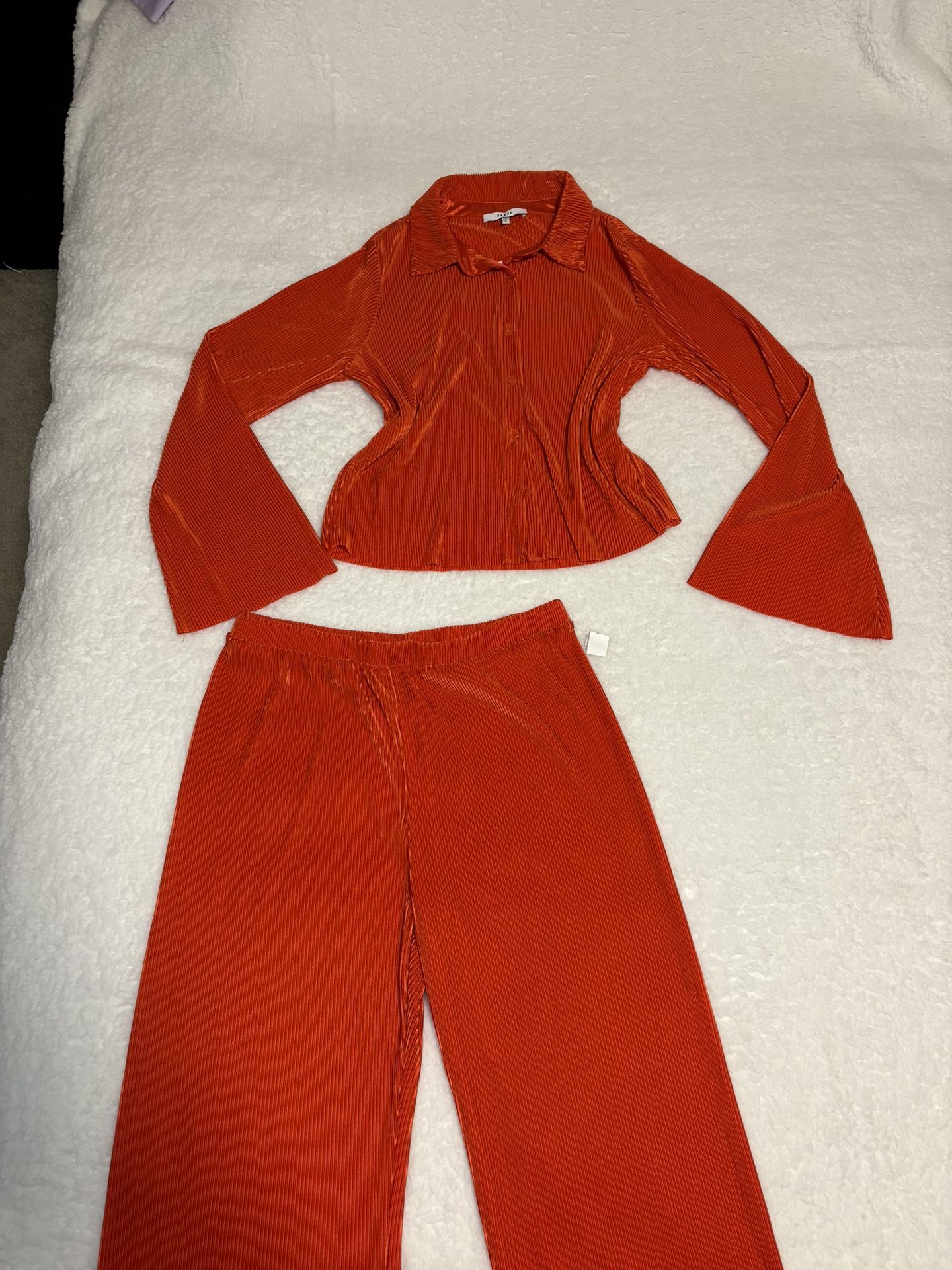 RO & DE Anthropologie Orange Co-ord Set Capsule Collection