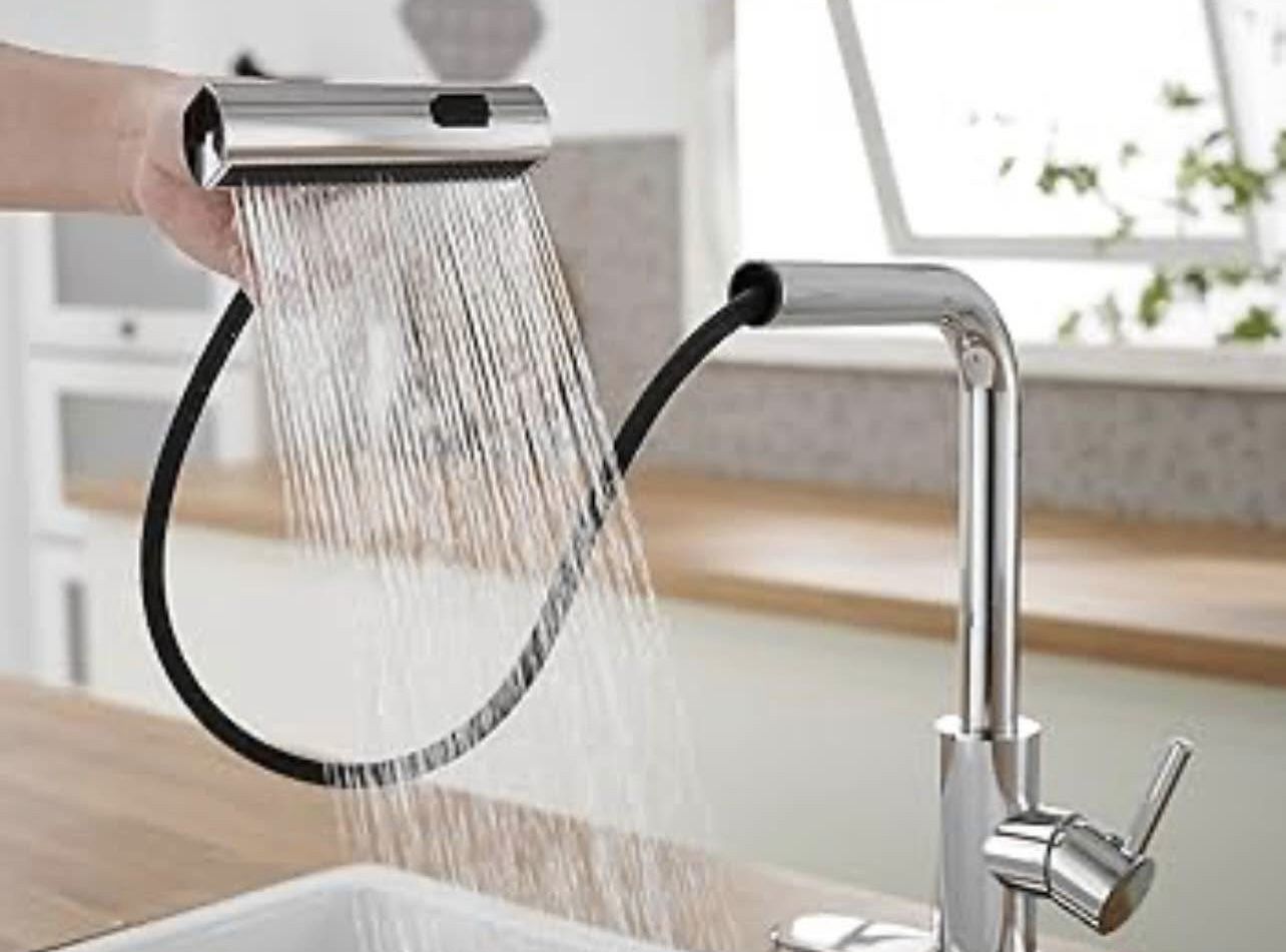Join kitchen faucet new stain steel