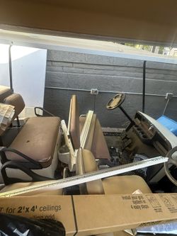 Non Running Golf Carts