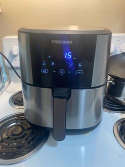 ONLY $40!! TurboFry air touch air fryer chefman
