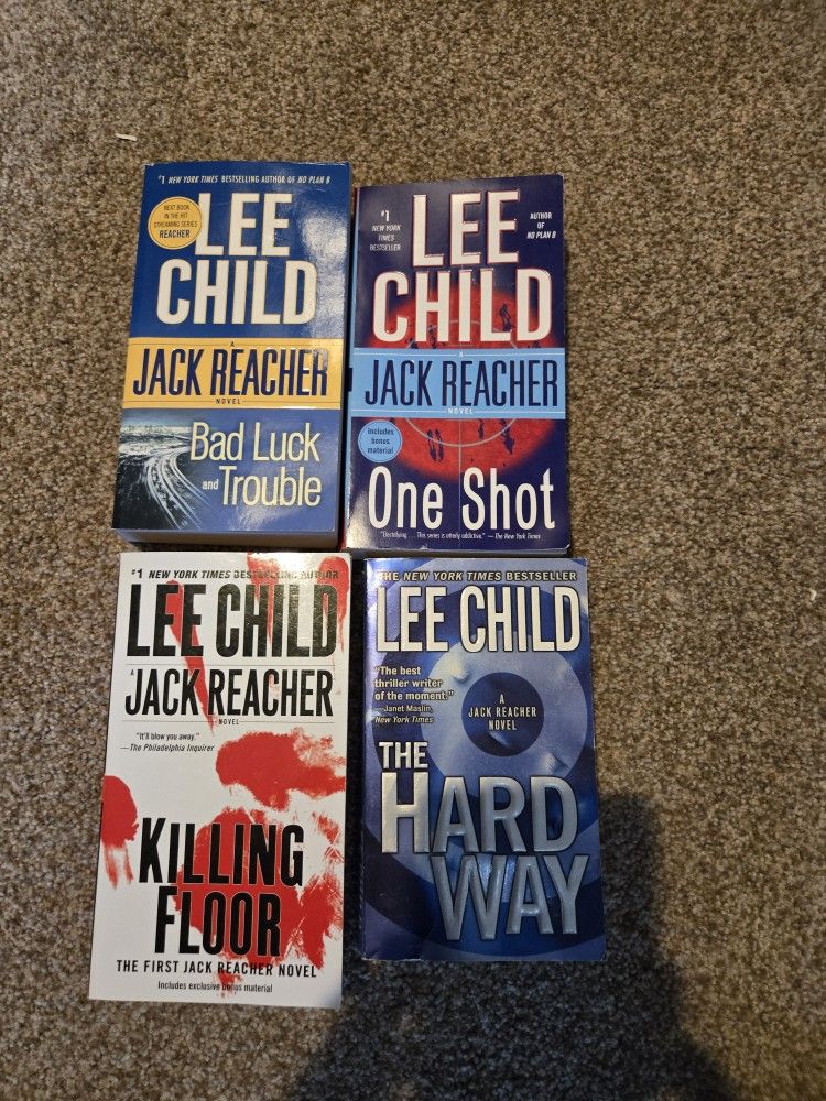Lee Child Paperback Books