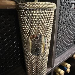 Starbucks Gold Studded Tumbler