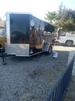 Mobile car wash,Enclosed trailer.6x12