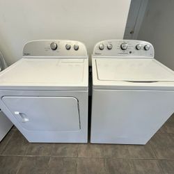 Whirlpool Washer And Electric Dryer Set 