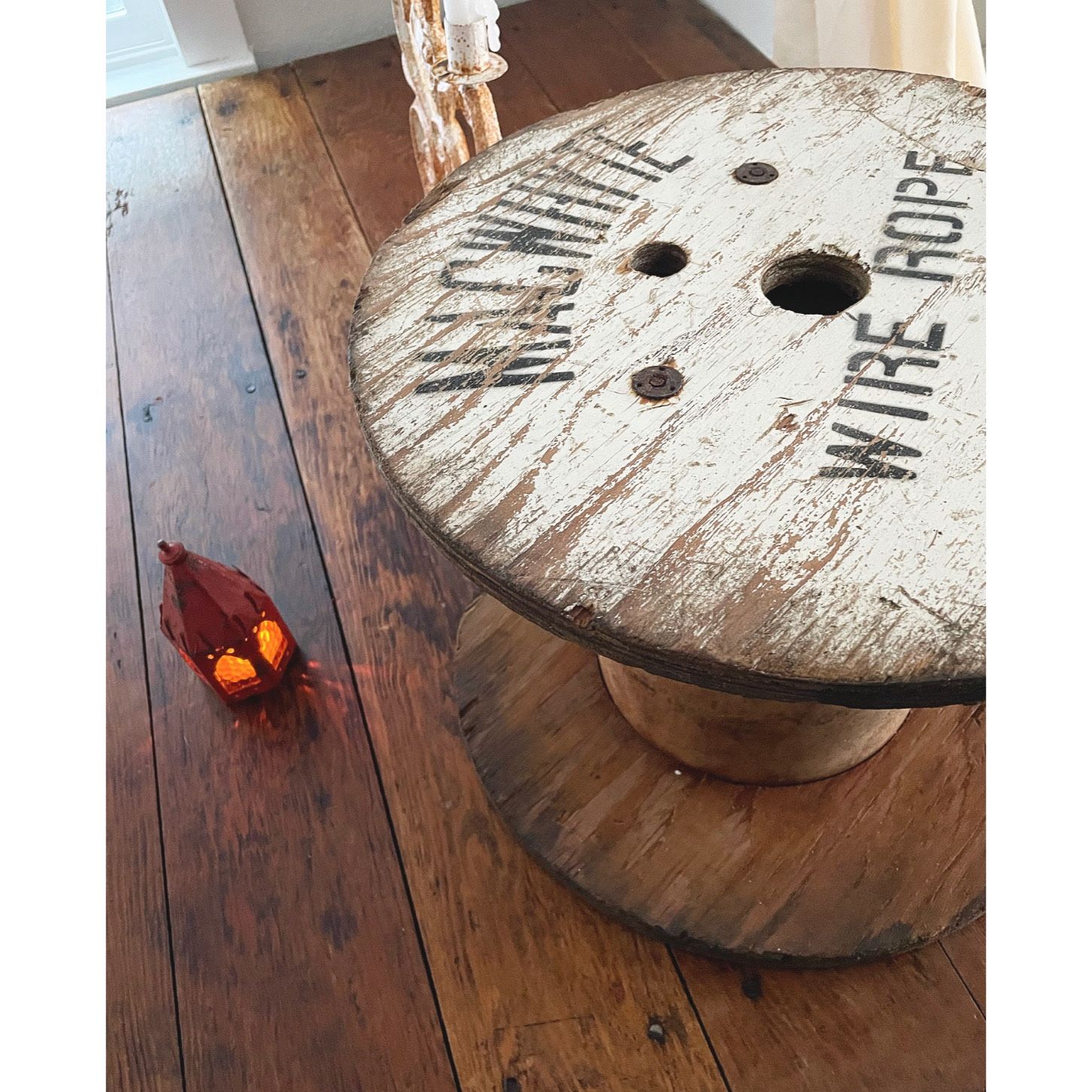 Antique MacWhyte Wire Rope Spool