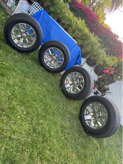 20” OEM GMC Wheels and Tires