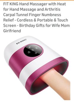 Hand Massager with Heat for Hand Massage - Cordless