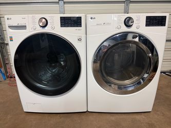 VERY NICE LG WASHER AND ELECTRIC DEYER SET LIKE NEW CONDITIONS