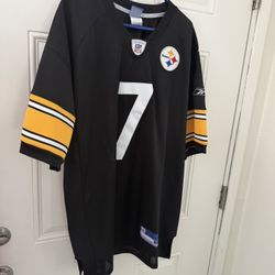 Reebok Stitched Ben Roethlisberger Pittsburgh Steelers Jersey Mens Size 50