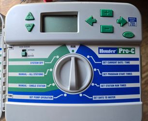 Hunter Pro C irrigation controller