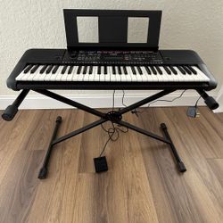 Yamaha PSR-E263 Keyboard With Height Adjustable Stand