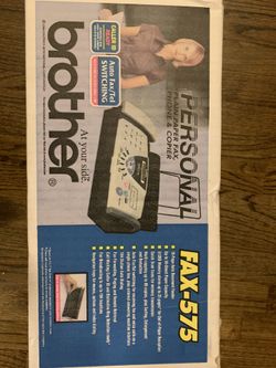 Brand new Brother FAX-575 Personal Fax, Phone and copier
