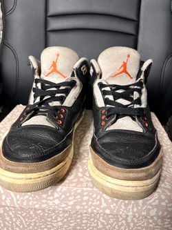 MENS AIR JORDAN 3 “ DARK ELEPHANTS”