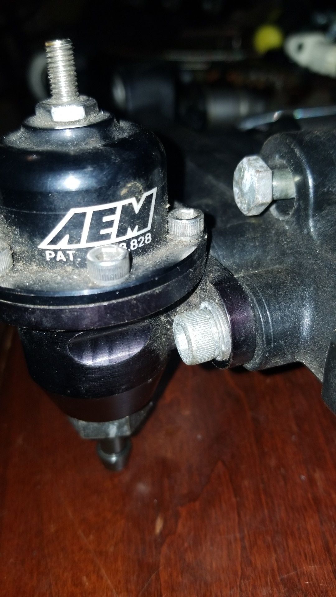 AEM fuel pressure regulator